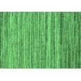thumbnail image 1 of Ahgly Company Indoor Rectangle Abstract Emerald Green Contemporary Area Rugs, 2' x 3', 1 of 4