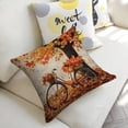 thumbnail image 5 of flowerslinen throw pillowcase decoration pillowcase gifting preferred 18x18 inch cushion cover 2 sets sofa pillowcase sofa bedroom living room car, 5 of 8