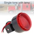 thumbnail image 1 of Alarma de marcha atrás para coche con cable/luz, 105 dB, universal, impermeable, bocina de marcha atrás para coche, alarma de advertencia, zumbador, sirena, 12 V-24 V, 1 of 5