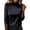 Black, variant on 2026 New!Women's Turtleneck Sequin Sparkly Long Sleeve Pullover Soft Knitted Sweater