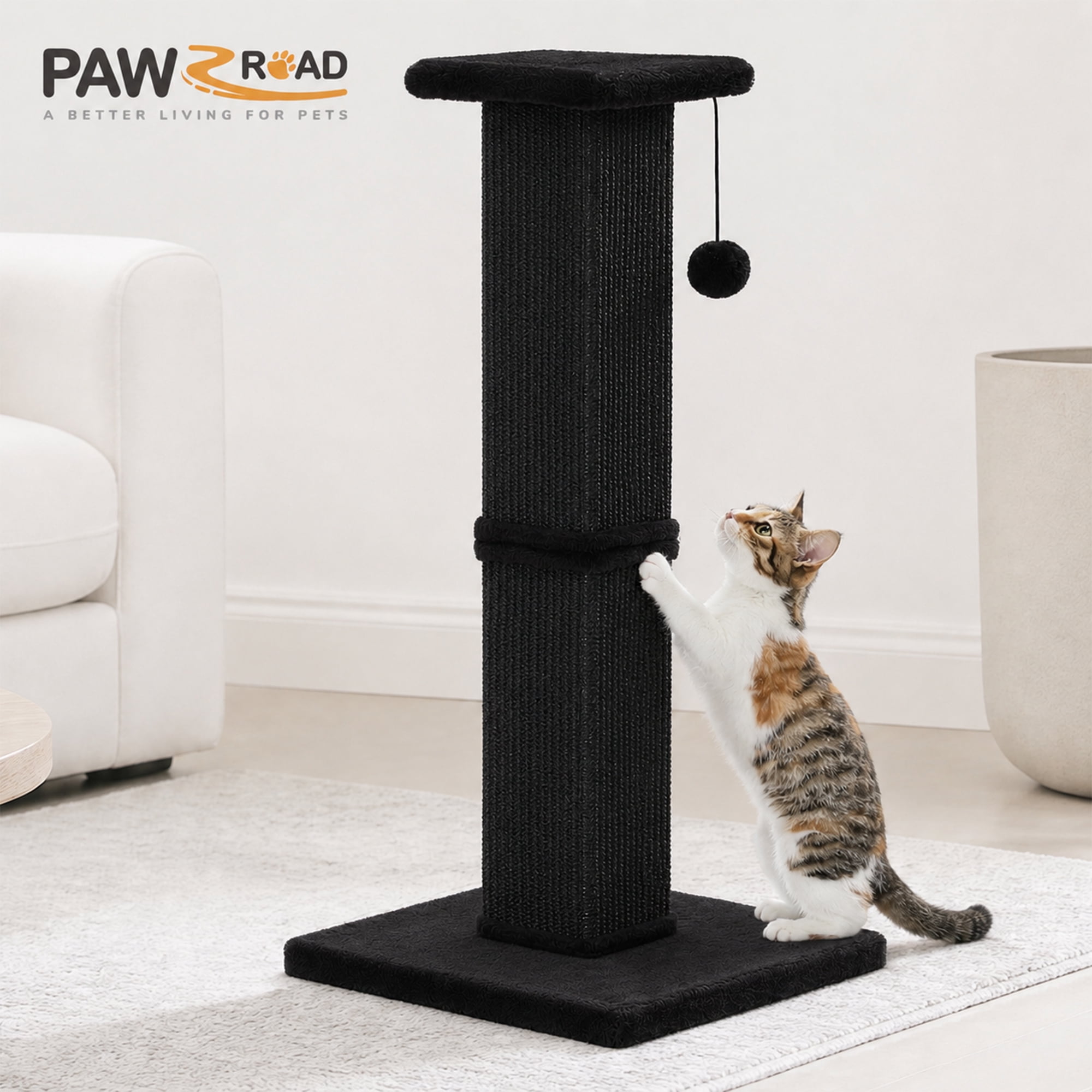 Pawz Road 31-Inch Sisal Cat Scratching Post photo 1