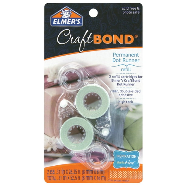 24 Packs 2 ct. (48 total) Elmer's® CraftBond® Permanent Dot Runner