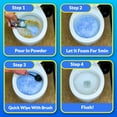 thumbnail image 2 of Toilet Cleaner - Self Activating Cleaning Powder for Toilet Bowl Cleaning, 2 of 4
