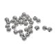 thumbnail image 2 of 30 Piezas Cabeza de gatito / Cruz / Piña / Formas 1.5-2mm Agujero Plata Tibetana suelta Espaciador suelto para joyería Fabricación de perlas DIY cruzar Soledad Granos del encanto, 2 of 8