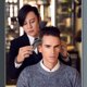thumbnail image 3 of Cortadora de cabello para hombres, inalámbrica, profesional, de bajo ruido, recargable, enchufe de EE. UU. 100-240 V, 3 of 10
