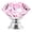 Pink, variant on IQUALITE 12 Pack Diamond Crystal Glass Drawer Knobs 30mm Aluminum Base Cabinet Hardware, Pink