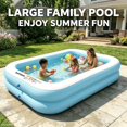 thumbnail image 2 of Piscina inflable Sumbee 262 x 175 x 51 cm, azul engrosada, 2 of 8