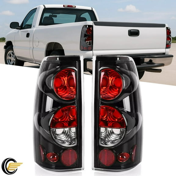 Tail Lights Brake Lamps Pair For 1999-2006 Chevy Silverado 1500 2500 3500 99-06