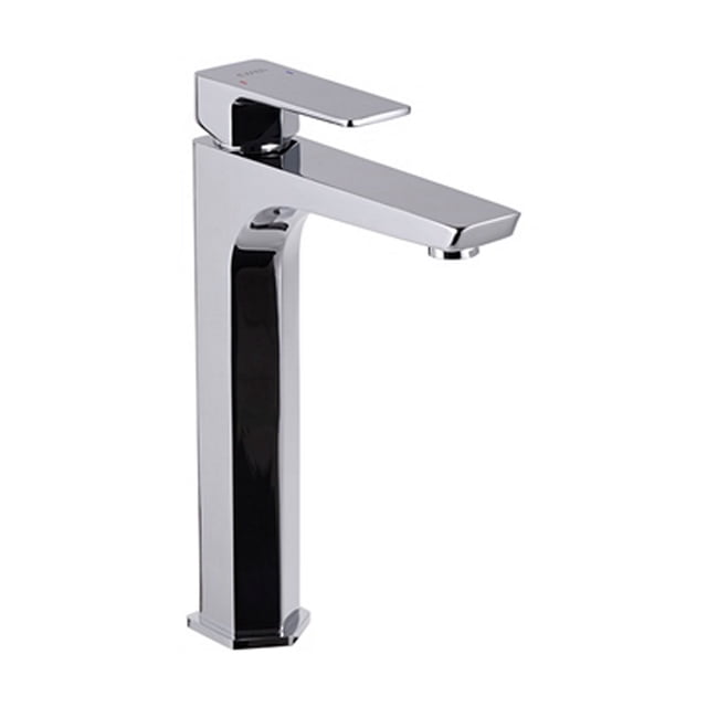 llave dessau monomando alta para lavabo cromo pulido