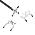 thumbnail image 3 of 3PCS Billiard Bridge Head Portable Metal Snooker Pool Bridge Head Three Types, 3 of 9
