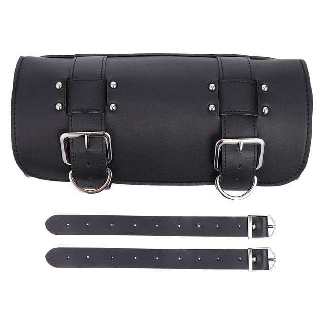 1 PC Motorcycle Front Frame Bag impermeable Bolsa de cola de bicicleta a prueba de agua (negro)