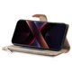 thumbnail image 3 of Funda cartera GANGXUN para Xiaomi 14T Pro 5G , cuero PU con tarjetero, cremallera, correa de mano, soporte y protección 506°, 3 of 6