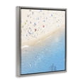 thumbnail image 2 of Stupell Industries Coastal Happy Beach in Summer Gray Floating Frame Canvas Art, 25 x 31, by Leah Straatsma, 2 of 8