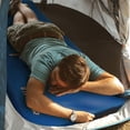 thumbnail image 3 of INVOKER Tapis de Couchage de Camping en Mousse à Mémoire de Forme Ultra-Épais de 3 Po, Bleu, 3 of 7