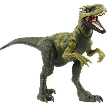 Jurassic World Strike Attack Atrociraptor Dinosaur Action Figure, Collectible Toy