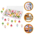 thumbnail image 5 of unbranded 30 Pcs  Replaceable Push Pin Multi-function Thumbtacks Ice Cream Shape Thumb Tacks Map Supply, 5 of 8