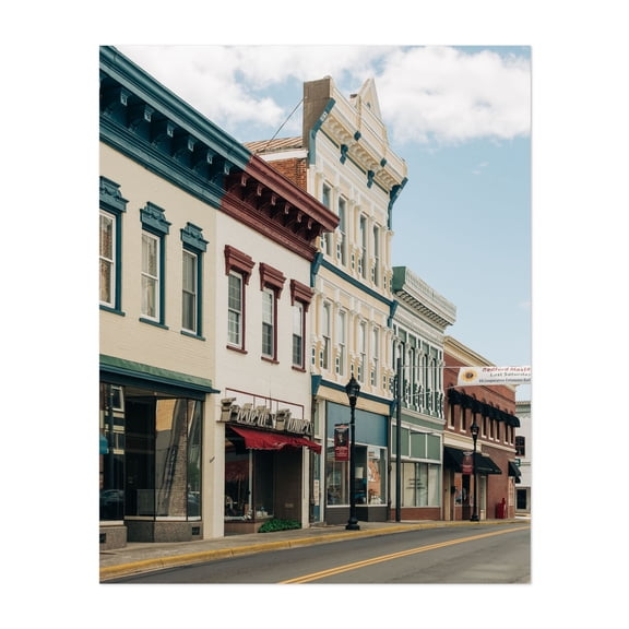 Bedford Architectural 04 - Bedford Virginia Photography Unframed Wall Art Print 8 x 10 inches