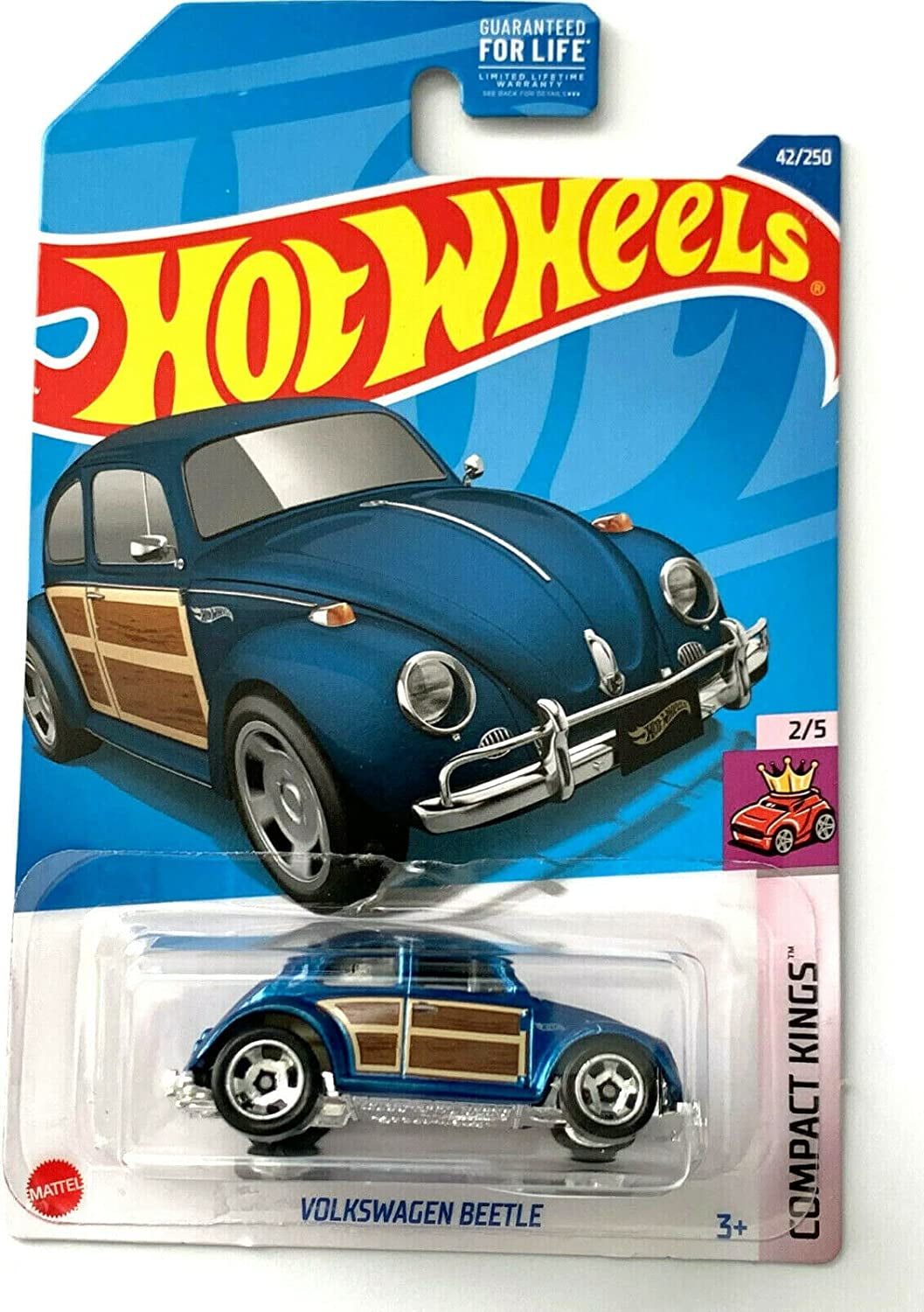 Hot Wheels Volkswagen Beetle (Blue) 2022 Compact Kings