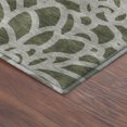 thumbnail image 3 of Addison Rugs Mayfield Premium Machine Washable Transitional Lattice Celery Runner Rug, 2'3" x 7'6", 3 of 5