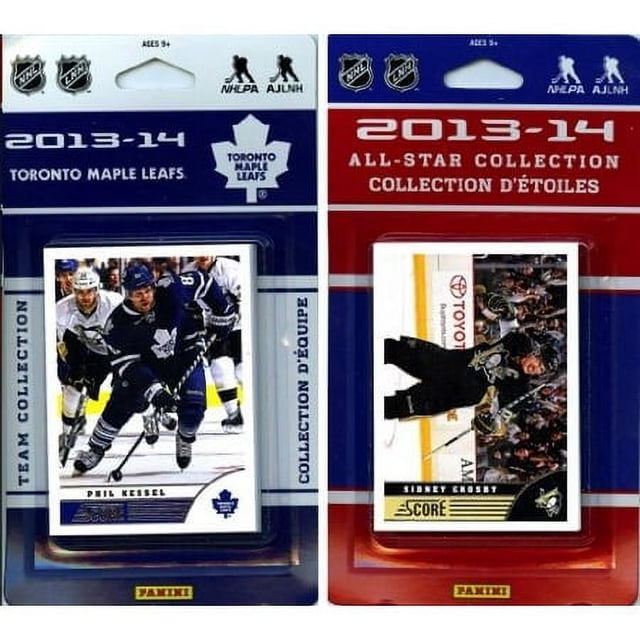 CandICollectables MAPLELEAFS13 NHL Toronto Maple Leafs Licensed 2013-14 Score Team Set & All-Star Set