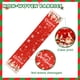 thumbnail image 4 of Billuyoard Navidad bandera Santa Claus camino de cubierta mantel decoración de Navidad ornamento no tejido comedor sala de estar Kits de decoración para fiestas Cuatro muñecas Billuyoard HA009478-01, 4 of 6