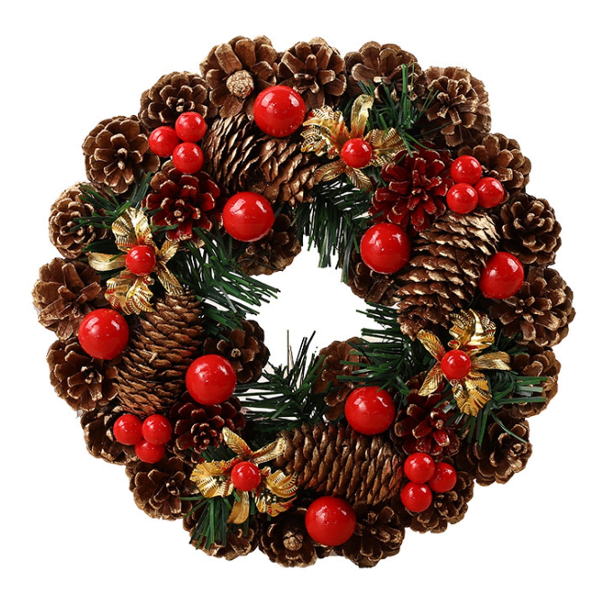 Yankee candle autumn wreath reviews 2020 Christmas Candle Holders Pine Cone Berries Woodland Rustic Xmas Decor