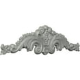 thumbnail image 2 of Ekena Millwork 36 3/4"W x 9 3/4"H x 1 3/8"P Large Scroll Center with Scrolls, 2 of 6
