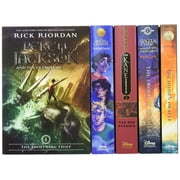 Percy Jackson & the Olympians Read Riordan: Five-Book First-In-Series Paperback Box Set, (Paperback)