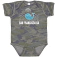thumbnail image 3 of Inktastic San Francisco California Whale Watching Boys or Girls Baby Bodysuit, 3 of 5