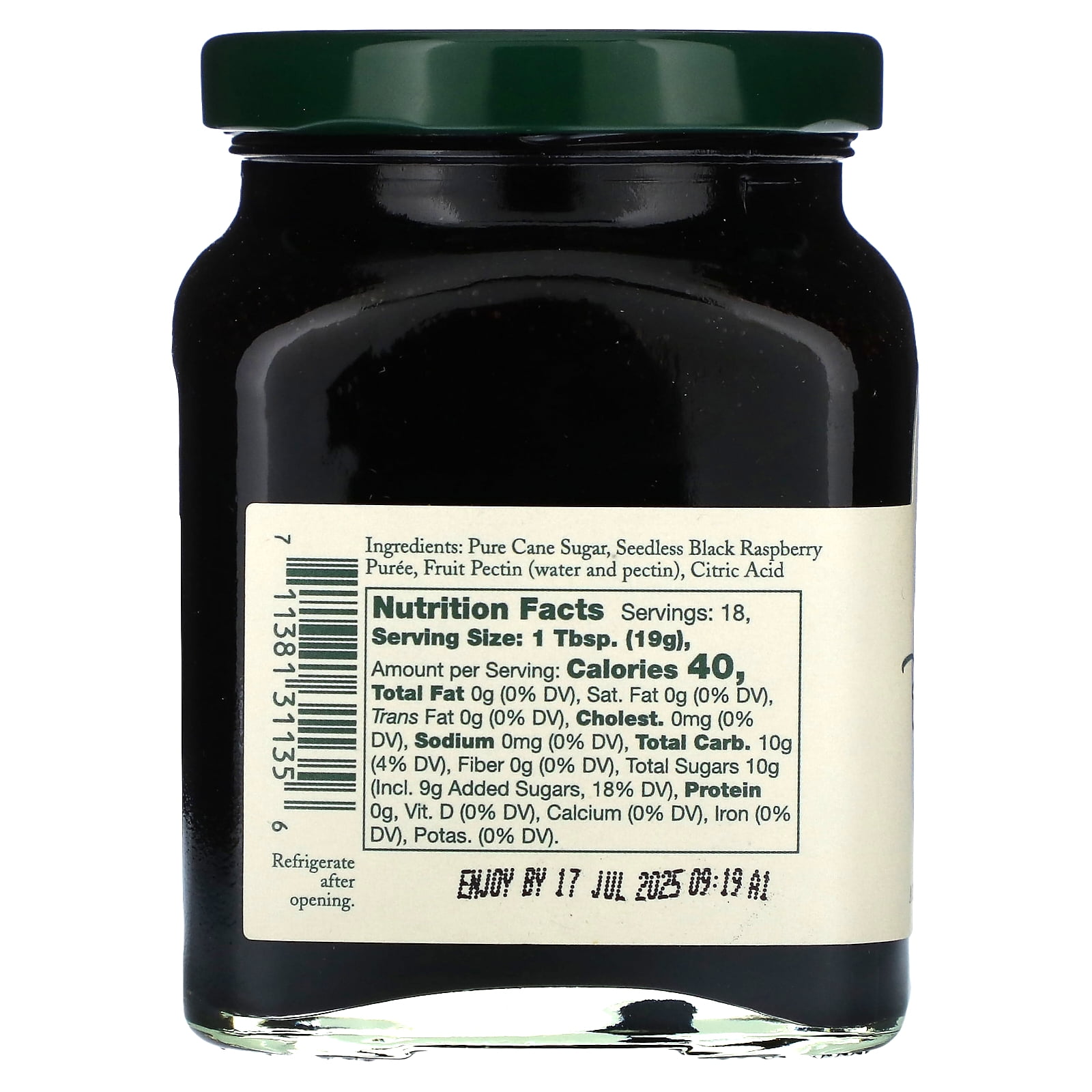 Stonewall Kitchen Black Raspberry Jam 12.25 oz