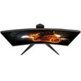 thumbnail image 4 of AOC 27" Curved Gaming Monitor, Black, 4 of 4