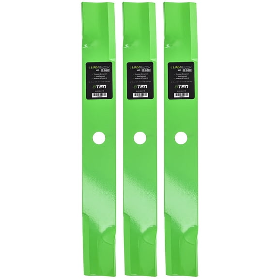 LawnRAZOR High Lift Blade for John Deere 60 inch 425 M141785 3 Pack 810-CBL2390D