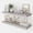 Grey, variant on 30 Inch Floating Shelves, 9.3" Deep Floating Shelf Wall Mounted, 30" Wall Shelves, Rustic Deep Bookshelf, Large Display Shelves & Storage Shelves for Bedroom, Living Room, Black, Set of 2