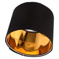 thumbnail image 4 of Miangastore Round Lampshade Linen Fabric Pendant Lamp Shade Decorative Table Light Shade, 4 of 8
