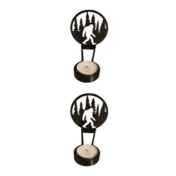 Candelabros de patrón clásico Matsuzay para decoración de Halloween K k 2Conjunto