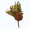 thumbnail image 3 of Rama Way to celebrate Harvest púa floral de calabaza café, 3 of 4