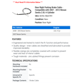 thumbnail image 2 of Rear Right Parking Brake Cable - Compatible with 2007 - 2012 Nissan Sentra 2.0L 4-Cylinder 2008 2009 2010 2011, 2 of 2
