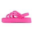 thumbnail image 4 of Olivia Miller Women's Jazzy Platform Sandal Round Toe with Ethyl Vinyl Acetate Lining, 4 of 8