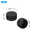 thumbnail image 2 of Uxcell 1.2inch Plastic Bottle Caps for Crafts, 50Pcs Bottle Screw Lids, Black, 2 of 5
