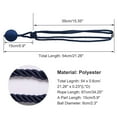 thumbnail image 2 of Uxcell Correa Magnética para Cortinas, Sujetadores de Cortinas, Clips de Cortina, Magnetismo Azul Oscuro, Paquete de 2, 2 of 7