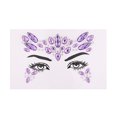 thumbnail image 1 of Glamorous Rhinestone Face Gems for Stage Makeup - Eye Decoration Stickers in Various Colors and Styles, Including Rose Red, Pink, Blue, Purple, and Mixed Options - Model SY002-5, 1 of 6