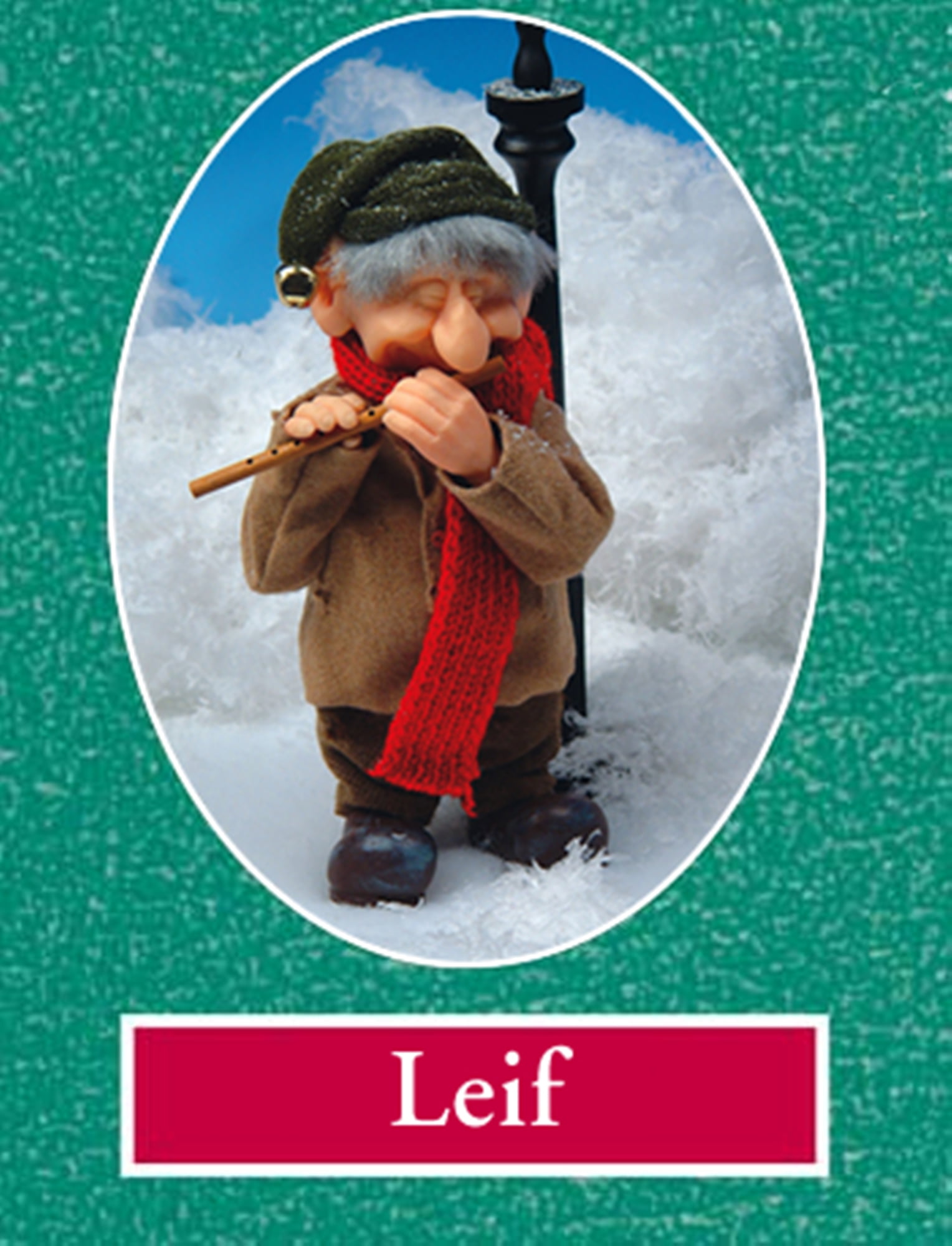 10" Zims The Elves Themselves Leif Collectible Christmas Elf Figure