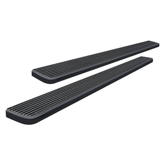 Estribos APG IB06EAH8B iStep, longitud de cabina, color negro
