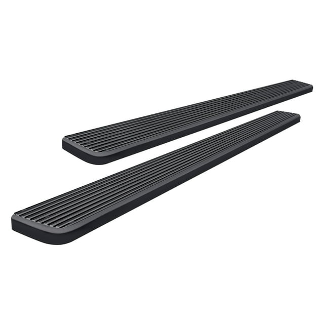 Estribos APG IB06EAH8B iStep, longitud de cabina, color negro