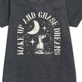 thumbnail image 2 of HYBRID APPAREL - Peanuts - Wake Up And Chase Dreams - Toddler & Youth Girls Fleece Dress, 2 of 4