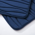 thumbnail image 6 of Yafa Home Fashion Blue Memory Foam Bath Rug Set, 17" x 32" + 20" x 20", Non-Slip (2 Count), 6 of 6
