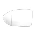 thumbnail image 1 of Mistaha White Heated Side Mirror Cover for Volkswagen Golf 8 2020-2024 Left Side Replacement - Lane Assist Compatible, 1 of 6