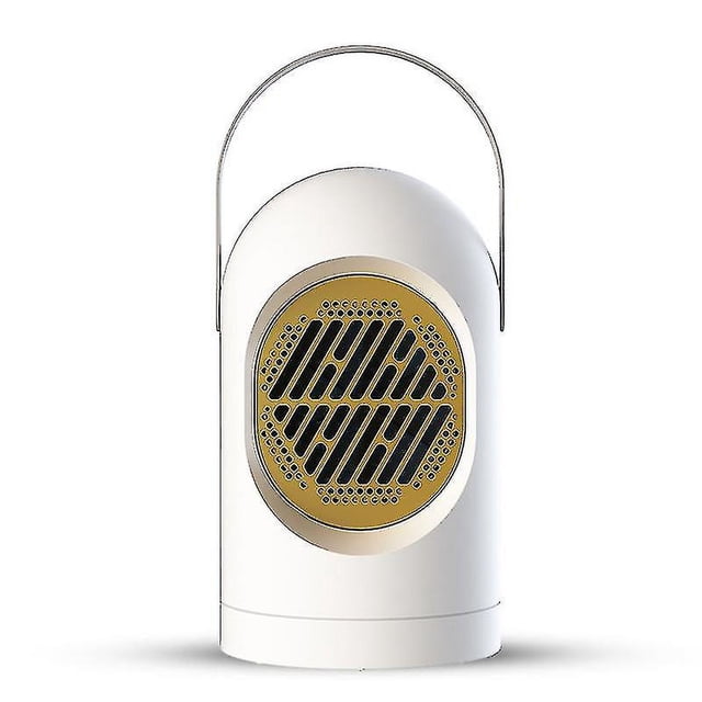 Calentador de espacio, calentador eléctrico portátil de 350 W, calefacción rápida, calentador de cerámica para habitación pequeña con modo de calefacción, Botao negro