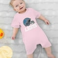 Detroit_Lions Team fan Apparel TShirt Logo Newborn Baby short sleeve