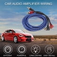 thumbnail image 2 of Amplificador de audio para automóvil Cableado 2m 6.56ft Compatible con audio Cableado completo para amplificador Azul 1 Pcs, 2 of 6